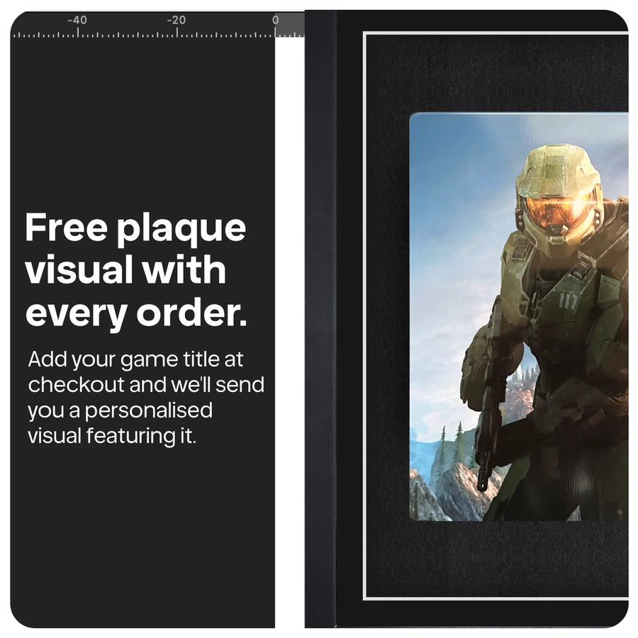 free personalisation with all cheevo frames