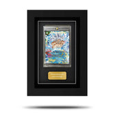 Dragon Ball Z trading card display frame. Protect and frame trading cards. Stop UV fading and add personalisation