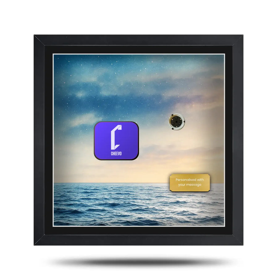 Interstellar art inspired picture frame for steelbook movie by Chris Nolan