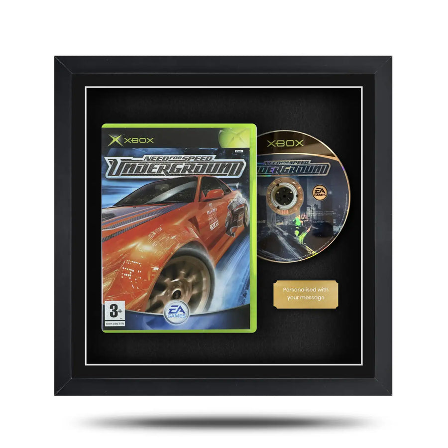 Frame any original xbox video game. Display video games with the Cheevo display frame. Framed games. Perfect to frame games like Halo: Combat Evolved, MechAssault, Panzer Dragoon Orta, Psychonauts