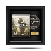 Playstation 3 video game display. Add video game case and disc into a frame for games room decor.