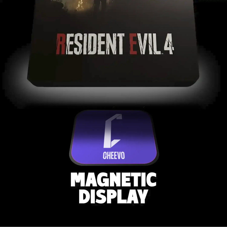 Resident Evil 4 Steelbook Display Frame Magnetic Attachment