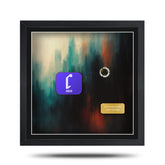 the last of us part 2 art inspired picture frame to display steelbook video game