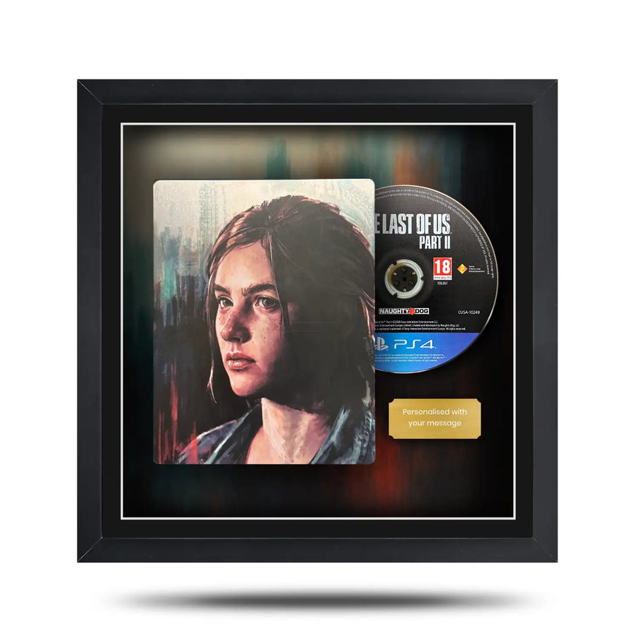The Last of Us Part II video game steelbook picture display frame by cheevo