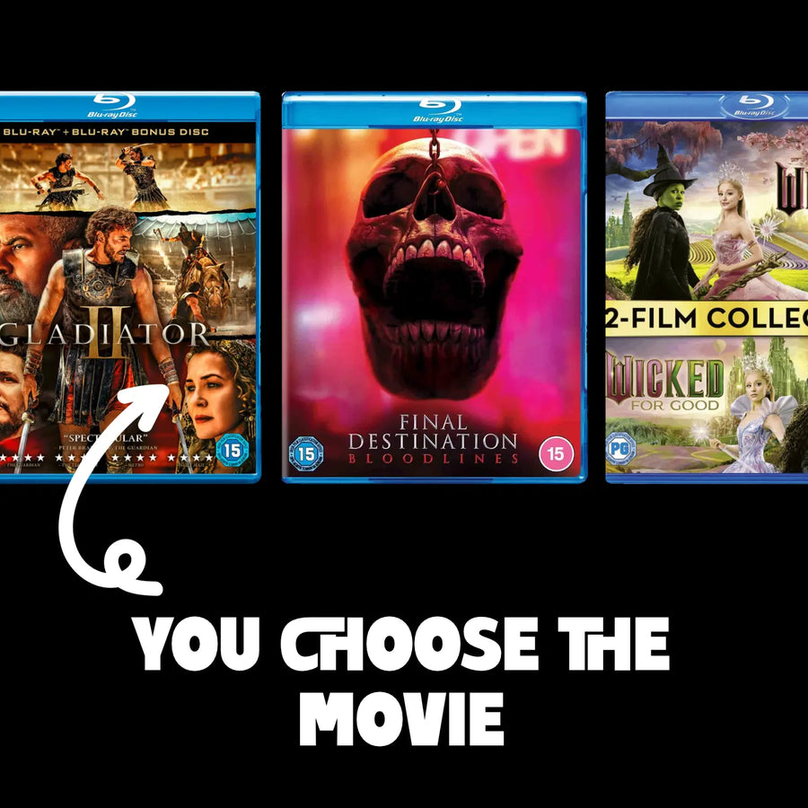 3 bluray movies side by side