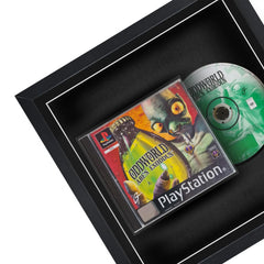 Frame a game: Your PlayStation 1 video game displayed within this square frame, the perfect way to showcase your game. Frame a game: Your PlayStation 1 video game displayed within this square frame, the perfect way to showcase your game.