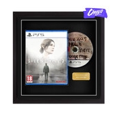 Frame any playstation 5 PS5 video game displayed games room. Protect video games from damage by displaying them in a frame. Perfect for games like Final Fantasy, Resident Evil, Horizon, Gran Turismo, Mortal Kombat, Demon’s Souls.