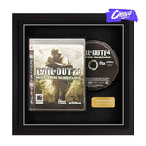 Frame any playstation 3 ps3 video game case and disc safely. Display a game with Cheevo frames. Frame games such as Killzone, Resistance, God of War, Infamous, Demon's Souls.