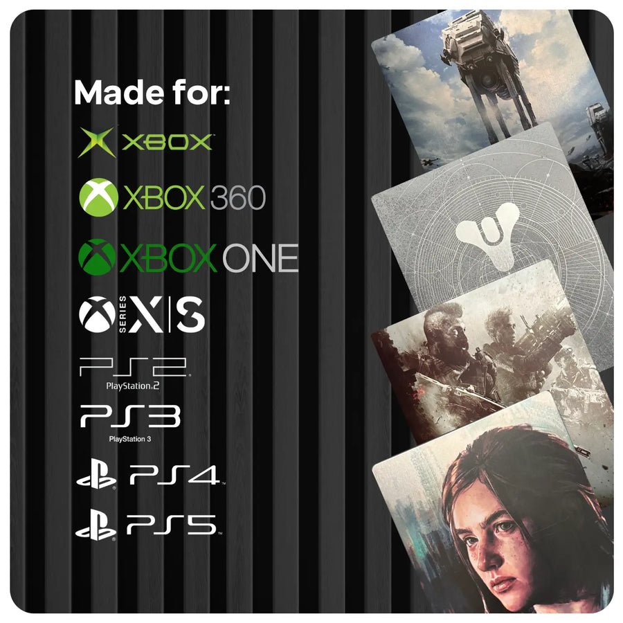 Cheevo frames made for xbox, xbox 360, xbox one, xbox series, PS2, Ps3, Ps4, Ps5