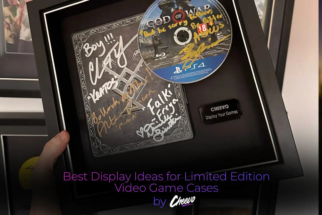 Best Display Ideas for Limited Edition Video Game Cases