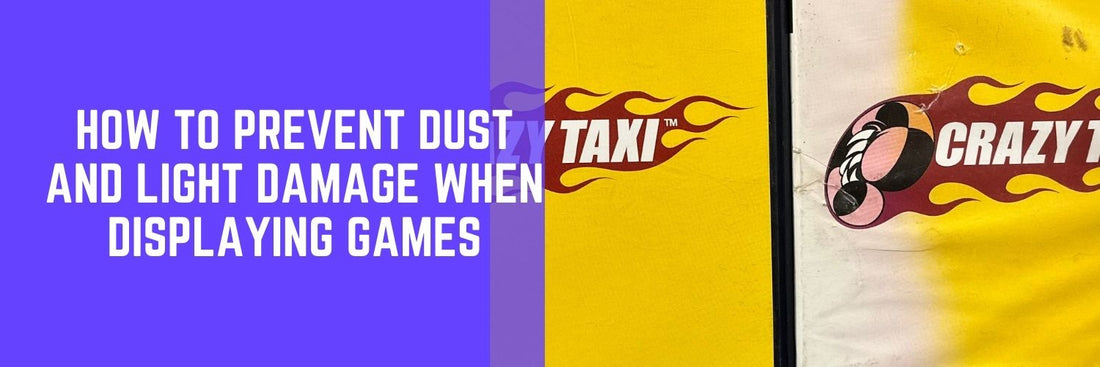 How to Prevent Dust and Light Damage When Displaying Games