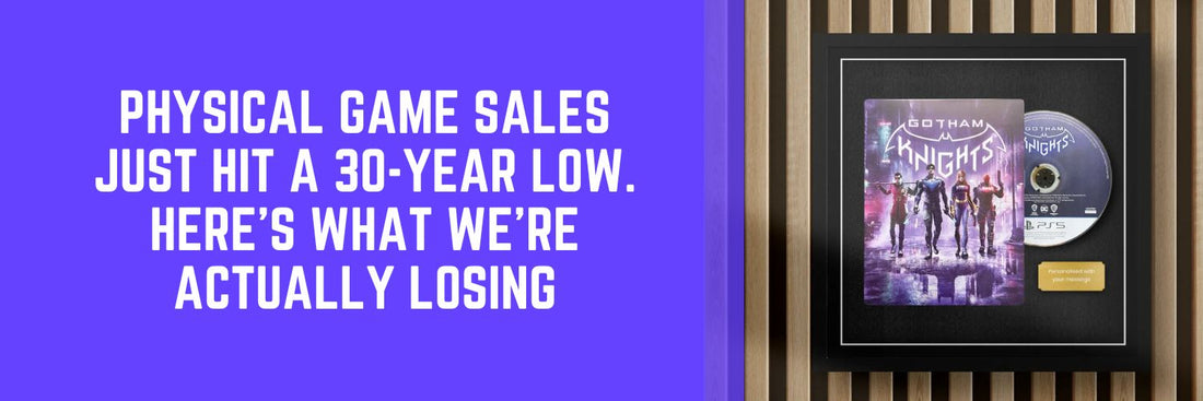 Physical Game Sales Just Hit a 30-Year Low. Here's What We're Actually Losing