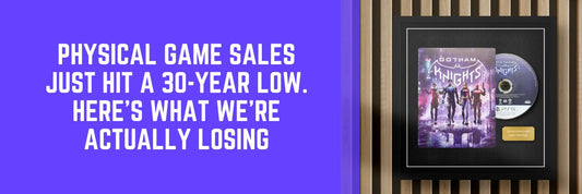Physical Game Sales Just Hit a 30-Year Low. Here's What We're Actually Losing