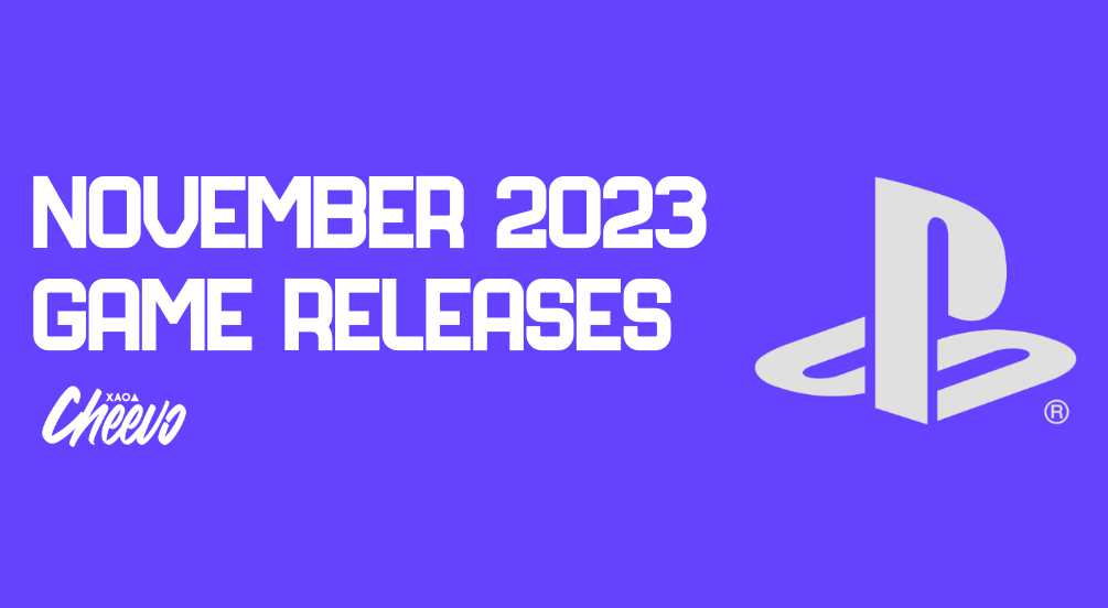 PlayStation Game Releases - November 2023