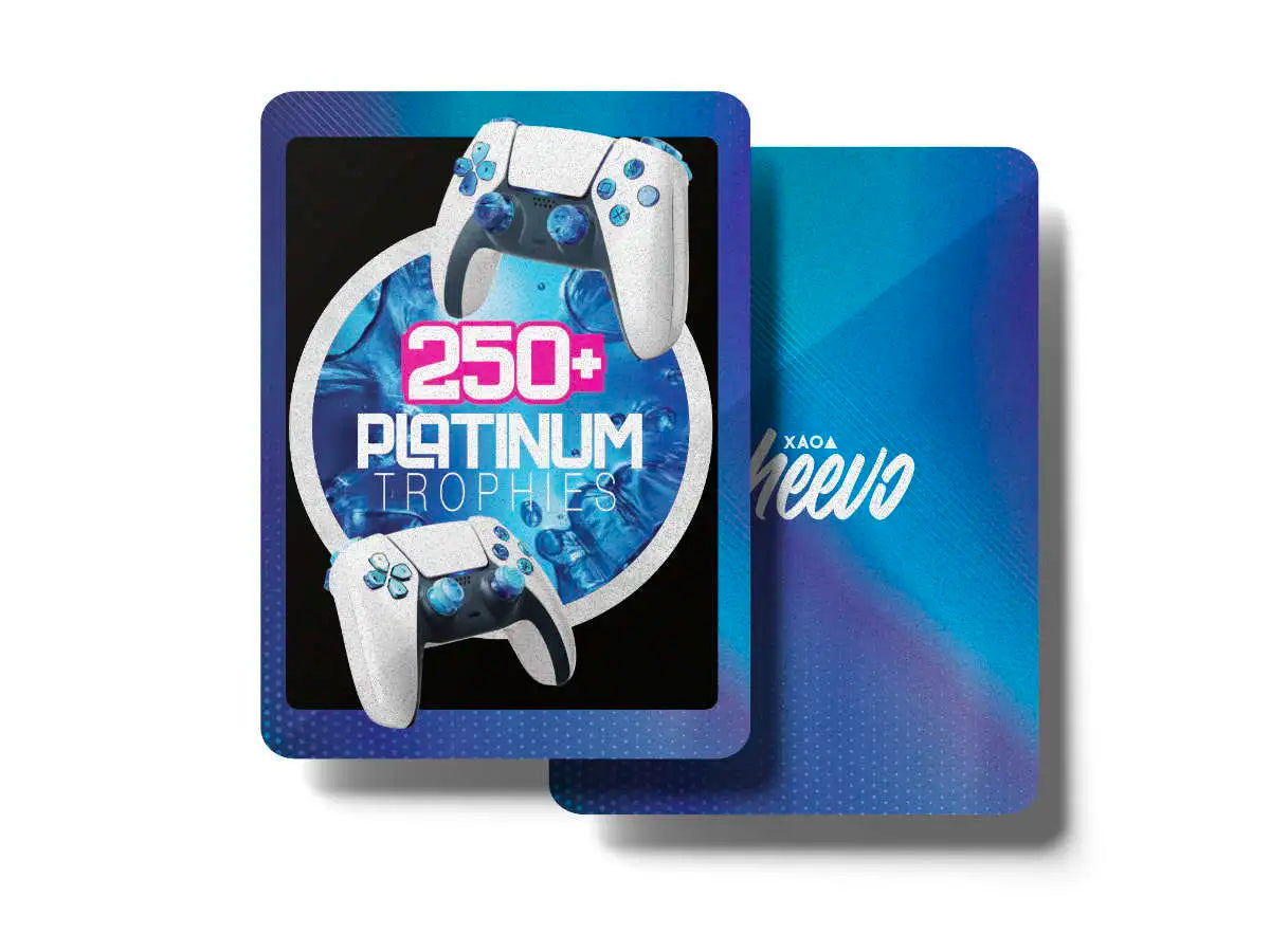 Playstation online trophy card