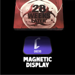 magnetic base station for steelbook displays