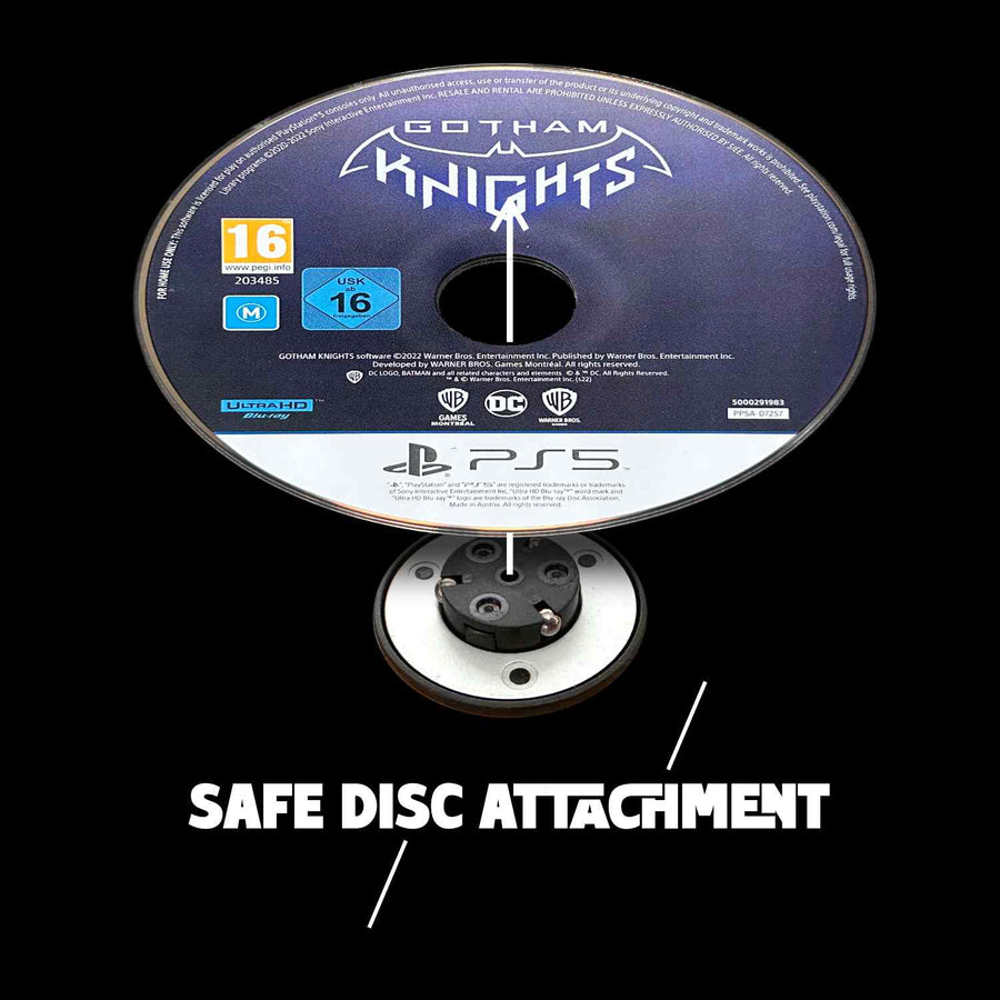 Batman Gotham Knights video game disc