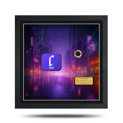 batman art inspired video game display frame for ps5 steelbook by cheevo