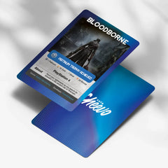 Bloodborne Playstation Platinum Trophy Card