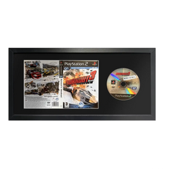 Burnout 3: Takedown on Playstation 2 mounted in a frame