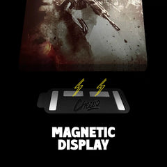 Call of Duty Black Ops 4 Steelbook Display Frame Magnetic Attachment
