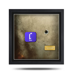black ops 4 art inspired picture frame for video game steelbooks, with cheevo branding