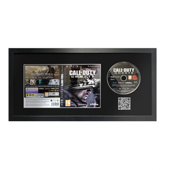 Call of duty ghosts for Playstation 3 in a frame with a QR code