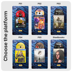 PlayStation & Xbox Game Display Snaplate™ Ocean