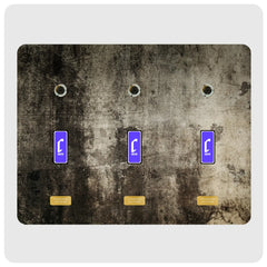 PlayStation & Xbox Game Display Snaplate™ Corroded Metal