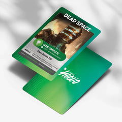 Survive the terror anew with our Dead Space Xbox Series X/S Achievement Collector Cards. Each card showcases a key survival moment from the game, from close encounters with necromorphs to solving the mysteries of the Ishimura, all printed on high-quality 320gsm card stock, encased in a UV-protected toploader.