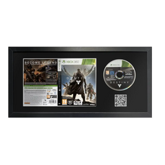 Destiny for Xbox 360 in a frame with a QR code