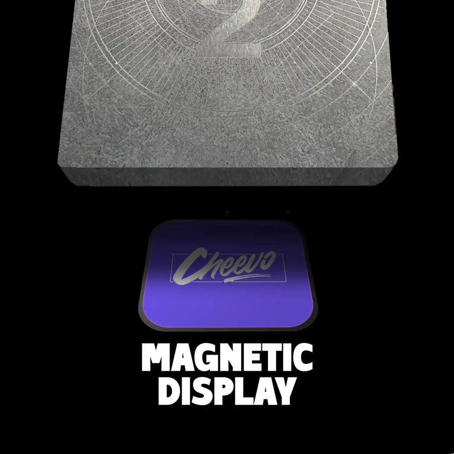 Destiny 2 steelbook displayed with a magnetic attachment