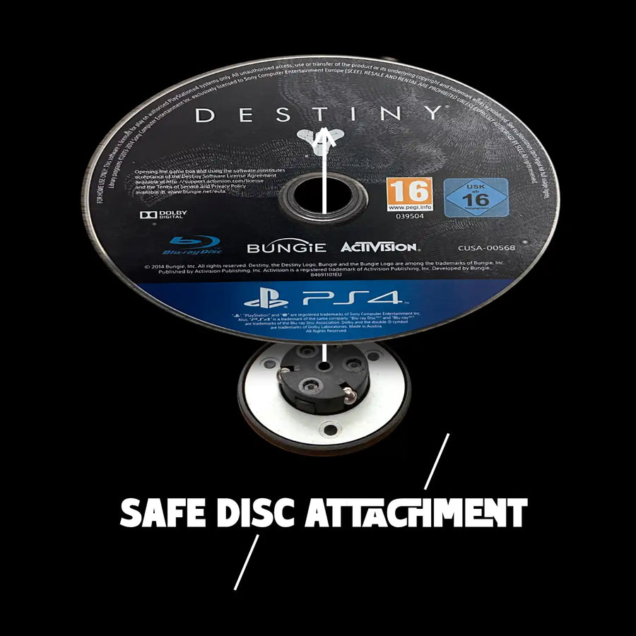 Destiny for the Playstation 4 (PS4) video game disc 