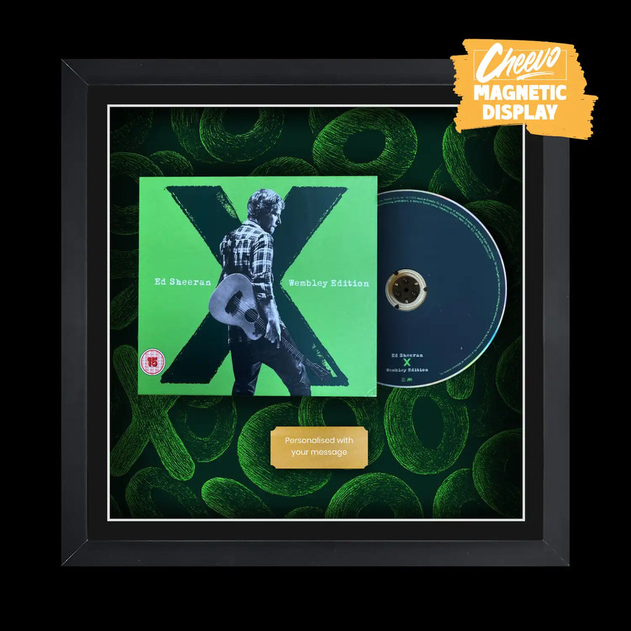 Ed Sheeran Multiply Wembley Edition Album Display Frame