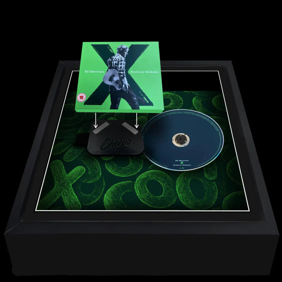 Adding Multiply Wembley Edition by Ed Sheeran to display frame alongside the cd