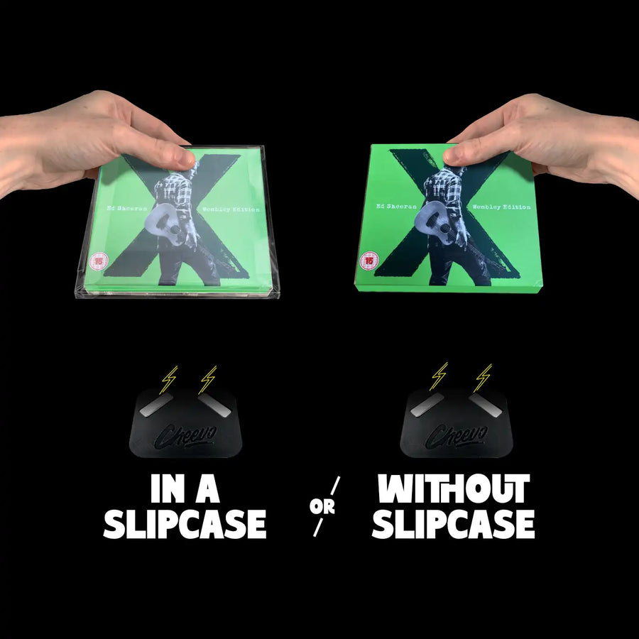 Protecting an Ed Sheeran CD with a slipcase