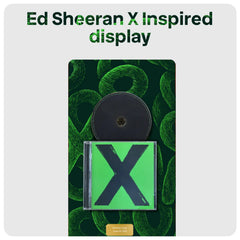Ed Sheeran Multiply snaplate artwork inspired CD display