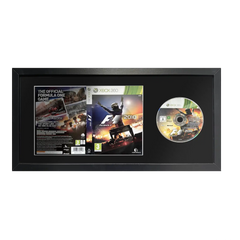 F1 2010 game on Xbox 360 in a frame