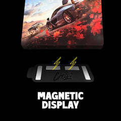 Forza Horizon 4 Steelbook Display Frame Magnetic attachment