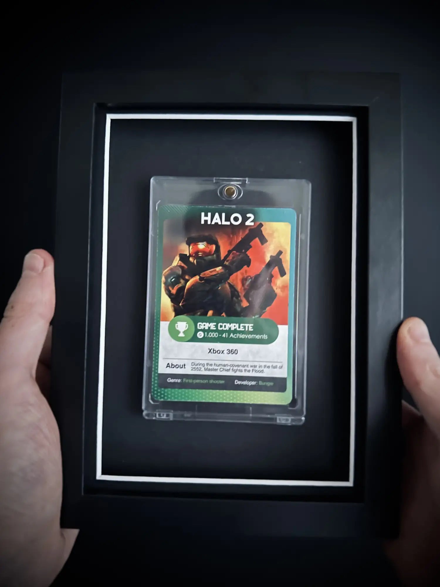 Framed Halo 2 Xbox Achievements