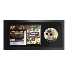 Grand Theft Auto San Andreas on Playstation 2 as a framed Game