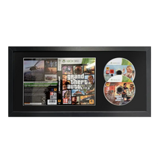 Grand theft auto 5 game on Xbox 360 in a frame
