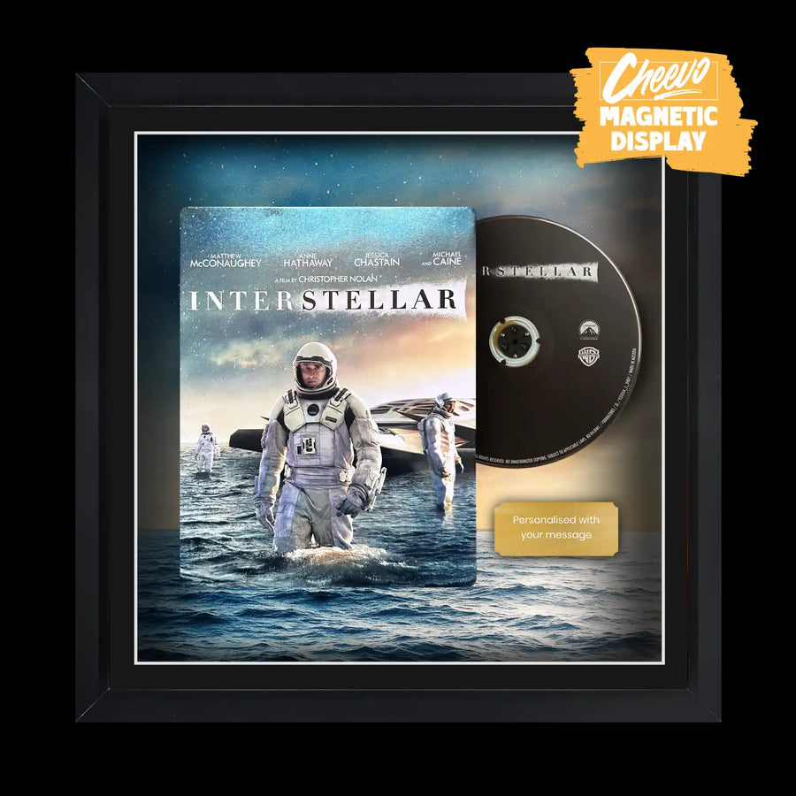 Interstellar Steelbook Display Frame for movie wall