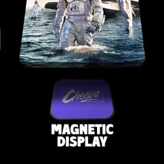 Interstellar 4k bluray movie Steelbook Display Frame with magnetic attachment