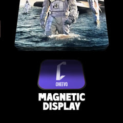 Interstellar 4k bluray movie Steelbook Display Frame with magnetic attachment
