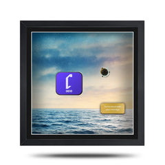 Interstellar art inspired picture frame for steelbook movie by Chris Nolan