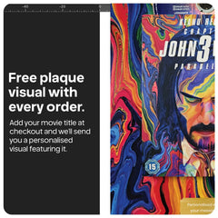 John Wick Chapter 3 Parabellum Steelbook 4K UHD Snaplate™