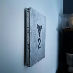 Destiny 2 steelbook on the wall using magnets. The simplest way to display your games.