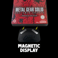 Nintendo GameCube metal gear solid displayed magnetically