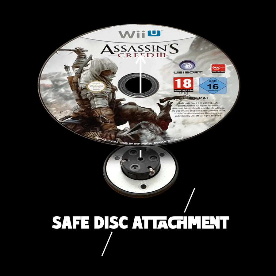 Nintendo Wii U game disc